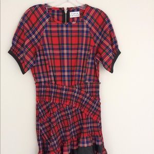Tanya Taylor plaid mini